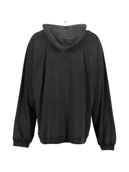 Hanorac cu glugă 032c cu broderie negru