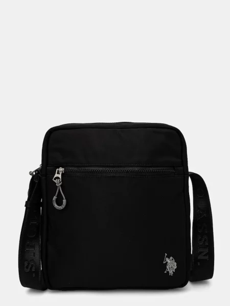 Чанта през рамо U.S. Polo Assn. Bigfork черно