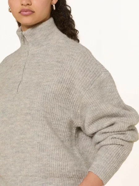 Dzianinowy sweter Msch Copenhagen szary