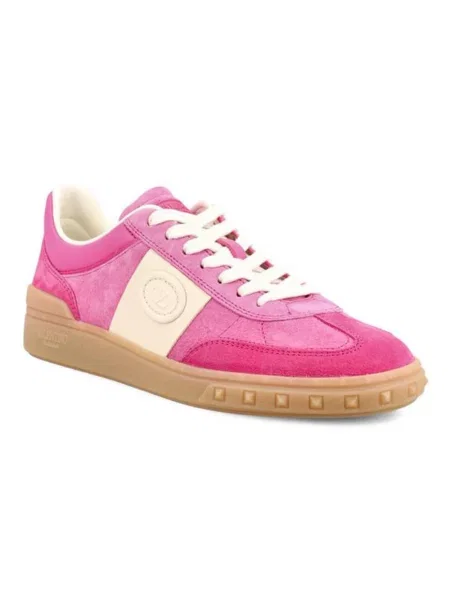 Sneakersy Valentino skórzane różowe