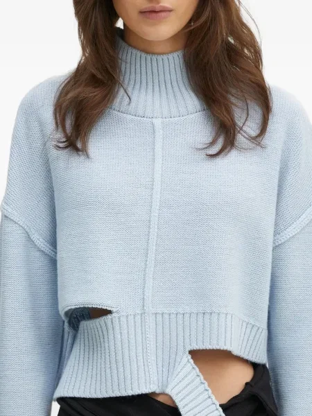 Pulover Mm6 Maison Margiela albastru