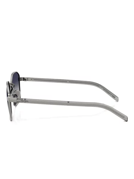Ochelari de soare Prada Eyewear cu imprimeu geometric gri
