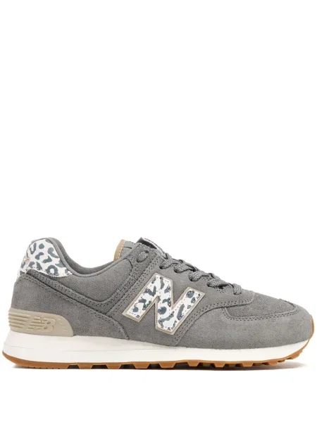 Sneakerși New Balance 327 cu model leopard alb