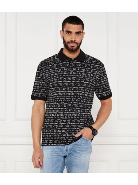 Karl Lagerfeld Polo negru