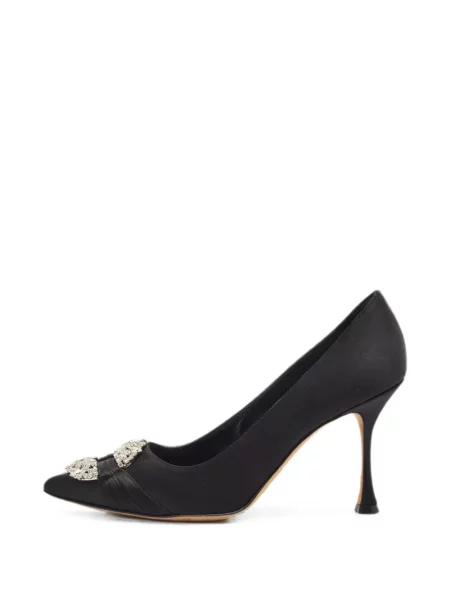 Pantofi cu toc Manolo Blahnik negru