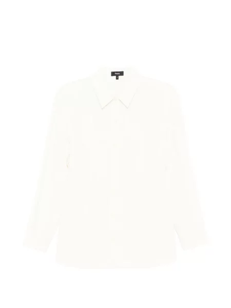 Cămașă Theory din crep alb
