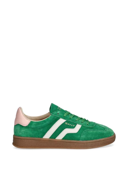 Sneakerși Gant cu dungi verde