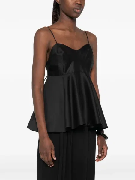 Top Róhe dzwony czarny