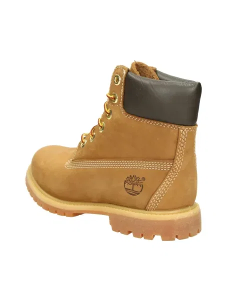 Botki Timberland skórzane brązowe