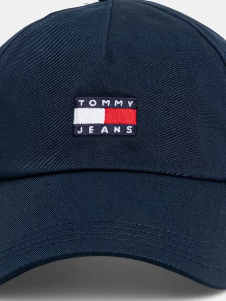 Tommy Jeans Kapa Heritage marine / nočno / rdeča / bela modra