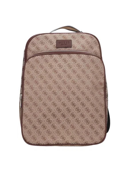 Torba Guess skórzana beżowa