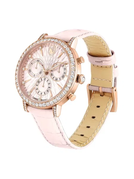 Zegarek Swarovski do tenisa różowy