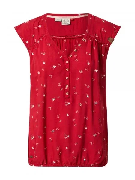 Ragwear Bluza SALTY siva / roza / crvena / bijela