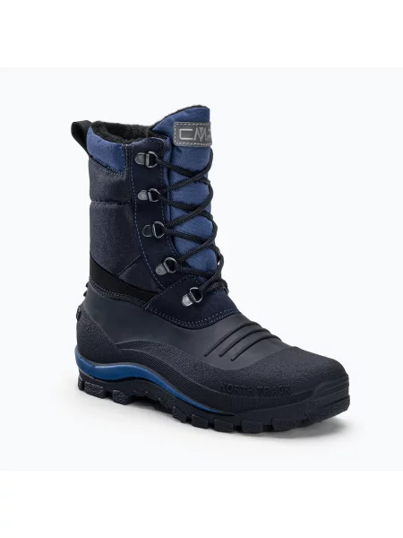 Śniegowce dziecięce CMP Khalto Snowboots black/blue czarne