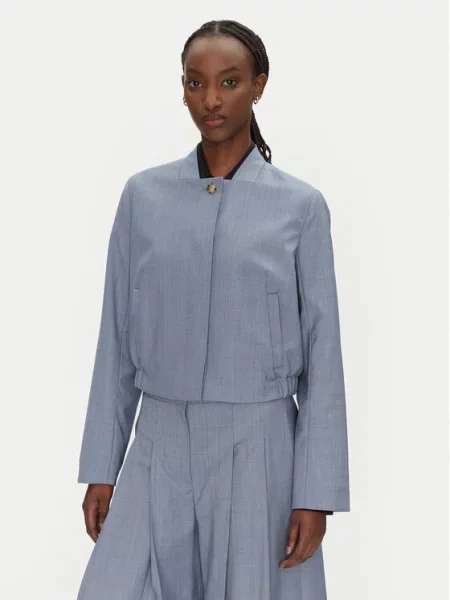 BOSS Куртка бомбер Jetosal Голубий