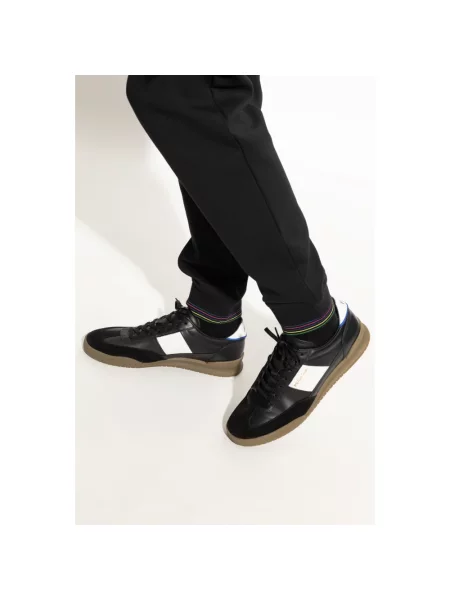 Sneakersy Ps By Paul Smith skórzane z logo czarne
