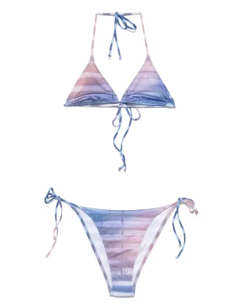 Bikini Jean Paul Gaultier niebieski
