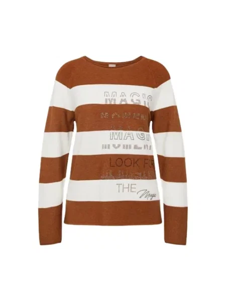 Sweter Rabe brązowy