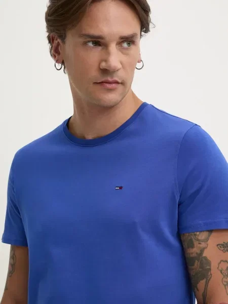 Tommy Jeans kratka majica modra