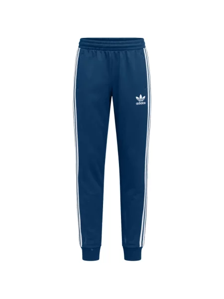 Megfordítható fleece nadrág Adidas autogrammal fehér