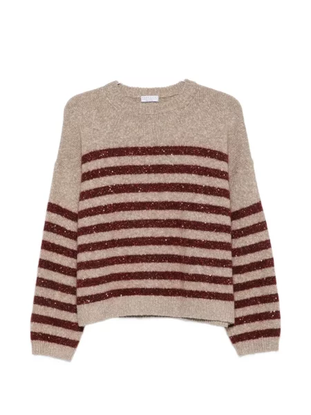 Pulover Brunello Cucinelli cu paiete