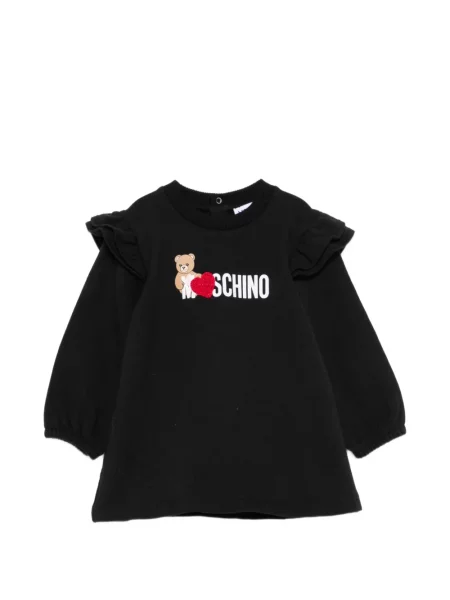 Sukienka dziecięca Moschino czarna