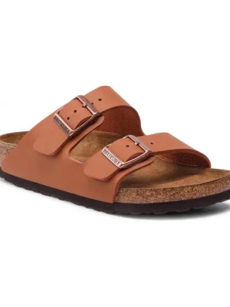 BIRKENSTOCK Arizona SFB BF Narrow gyömbérbarna flip-flopok. Méret: 39 EU barna