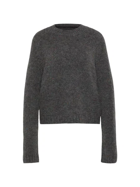 Vero Moda Tall Pulover VMINGRID închis gri