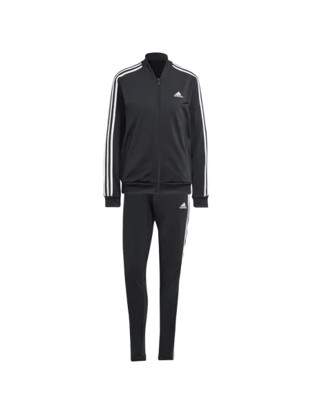 Sneakerși Adidas plasă cu dungi negru