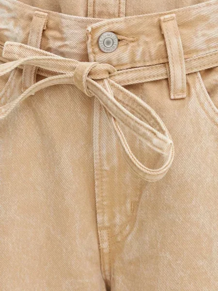 Retro lepršave traperice Levi's® lepršave s izlizanim efektom plava