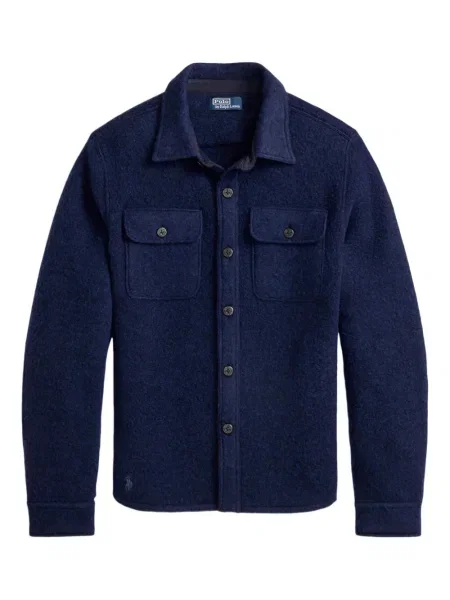 Șapcă Polo Ralph Lauren cu model herringbone din țesătură twill cu imagine albastru