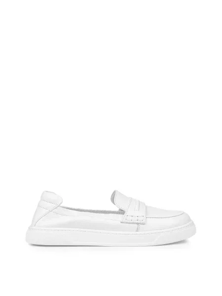Шкіряні Мокасини Alex Bell білий