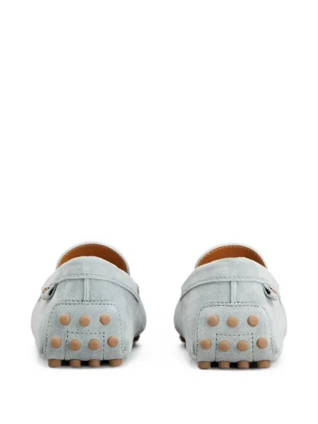 Pantofi loafer Tod's din piele de căprioară albastru