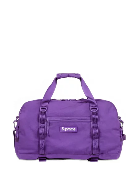 Geantă Supreme cu autograf violet