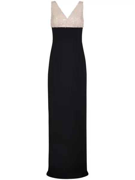Rochie maxi Sabina Bilenko de costum negru