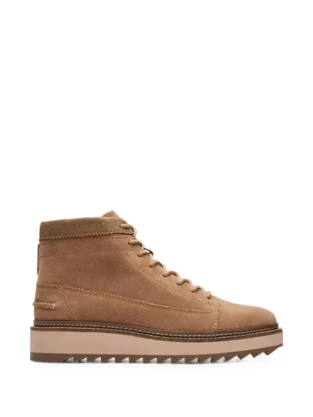 Botine Clarks Originals din piele de căprioară