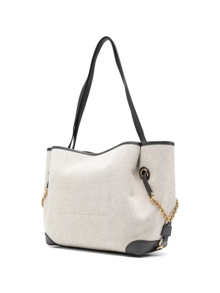Geantă shopper Chloé din canvas