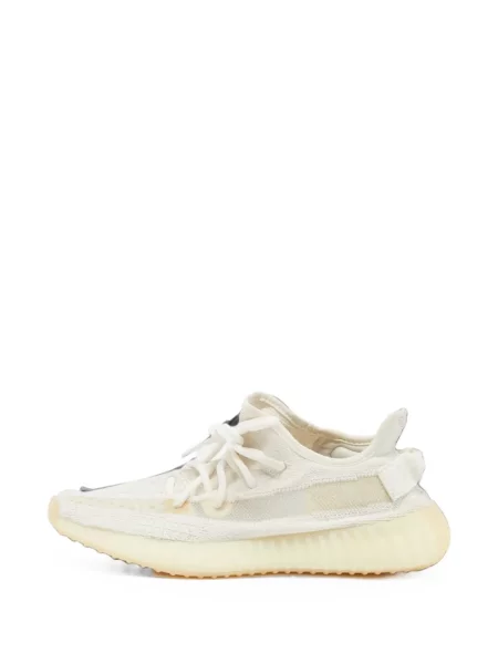 Sneakerși Adidas Yeezy tricotate alb