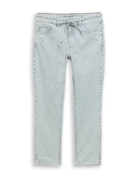 TOM TAILOR Jeans Lene albastru denim alb