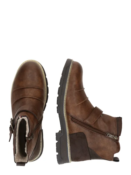 MUSTANG Botine / închis maro