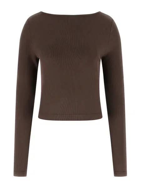 GUESS Tricou MILENA închis maro