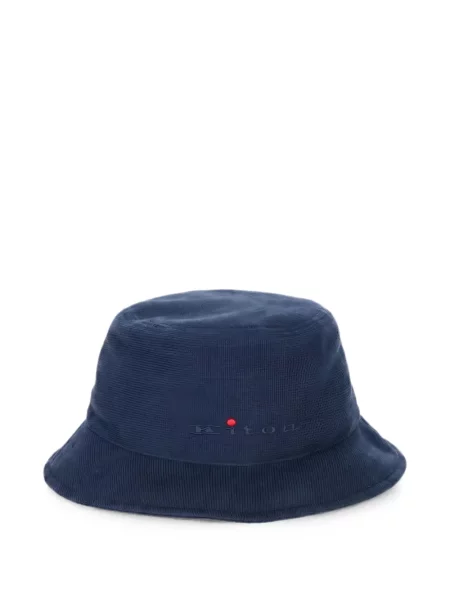Pălărie Kiton cu broderie albastru