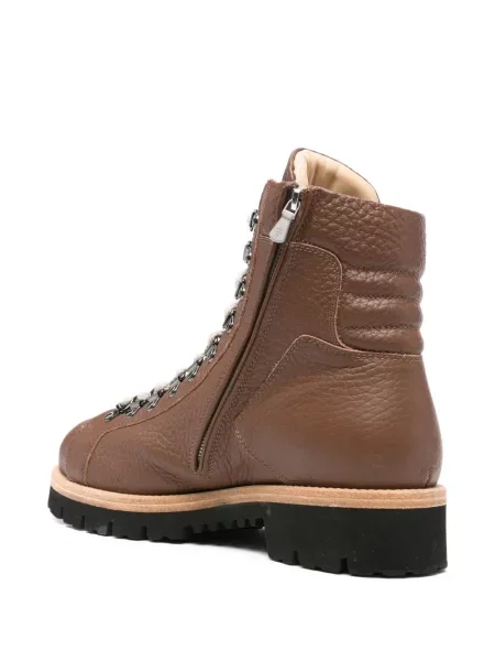 Botine Eleventy din piele maro
