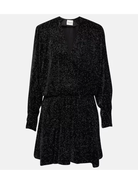 Rochie Marant Etoile de catifea negru