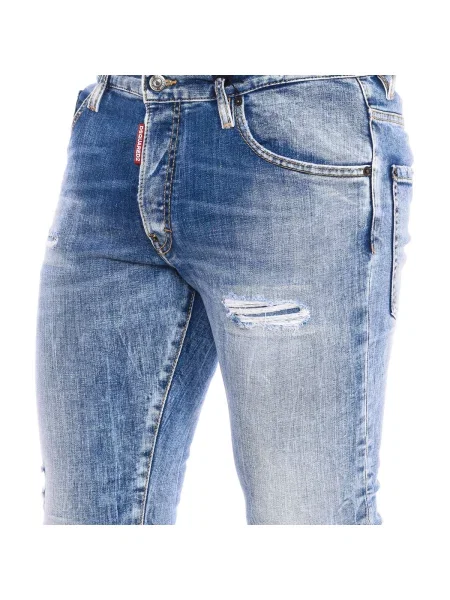 Blugi Dsquared albastru