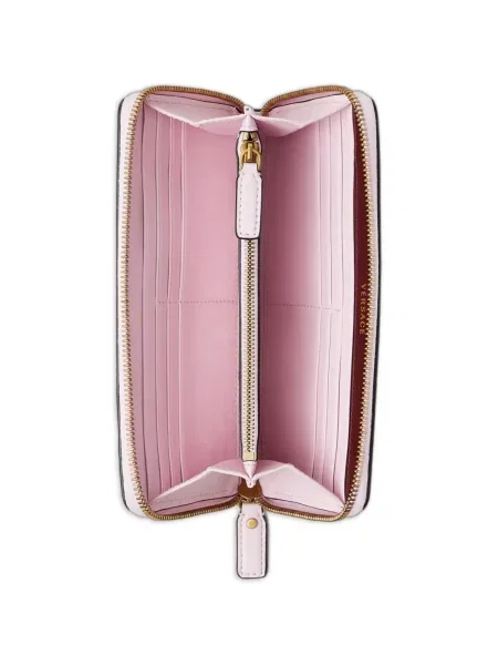 Portofel Versace din piele roz