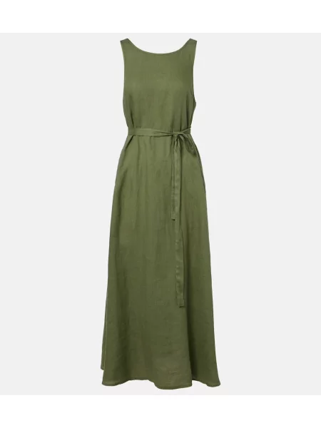 Rochie midi Velvet de in verde