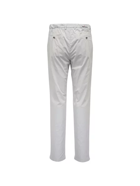 Cu centură pantaloni Kiton gri