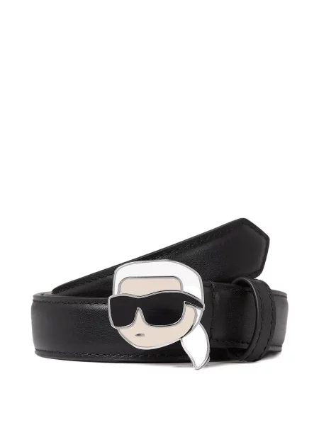 Remen Karl Lagerfeld crna