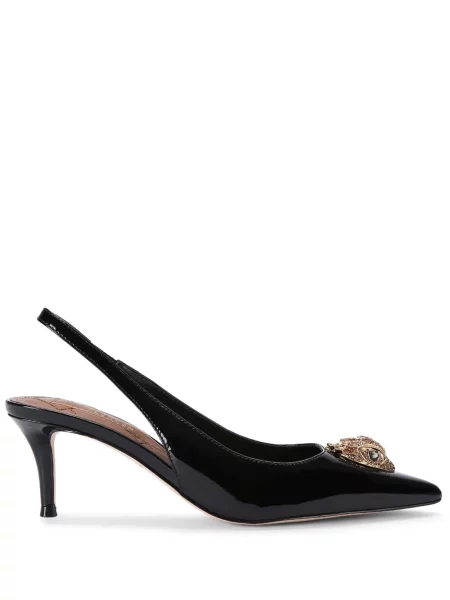 Pantofi cu toc Kurt Geiger London slingback negru